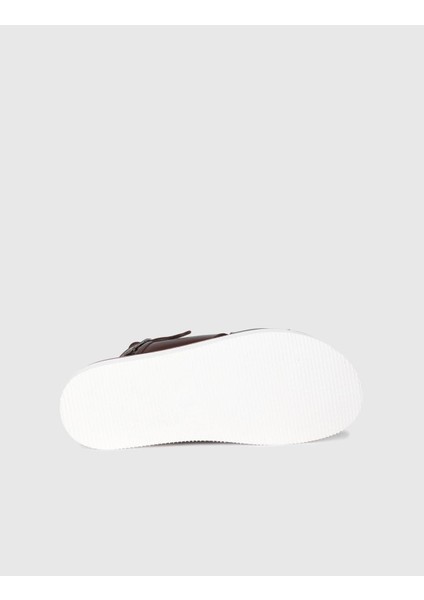 Hexham Hakiki Desenli Deri Kahverengi Erkek Sandalet indirimleri