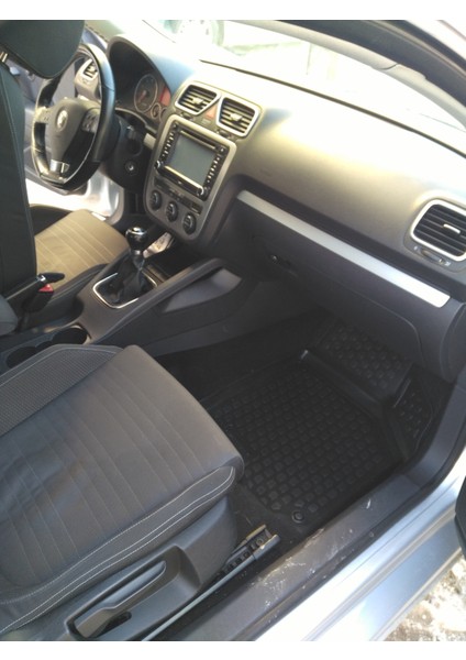 Volkswagen Scırocco 3D Siyah Havuzlu Paspas 2008 ve 2017