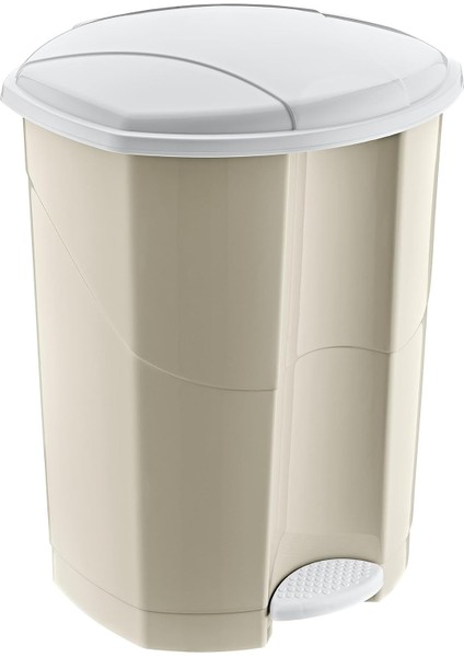18 Lt Pedallı Çöp Kovası (10191) Latte