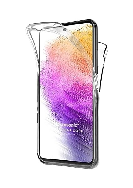 Samsung Galaxy S23 Fe Kılıf 6 Tarafı Tam Full Koruma 360 Clear Soft Şeffaf [galaxy S23 Fe ile Uyumlu Kılıf - Şeffaf]