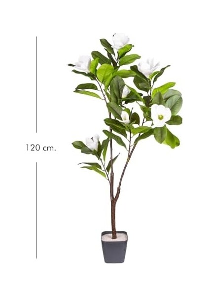 Yapay Manolya Ağacı Gerçek Dokulu 120 Cm.