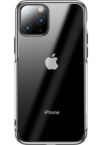 Glitter, Iphone 11 Pro Max Cep Telefonu Kılıfı, Şeffaf/transparan, Gümüş