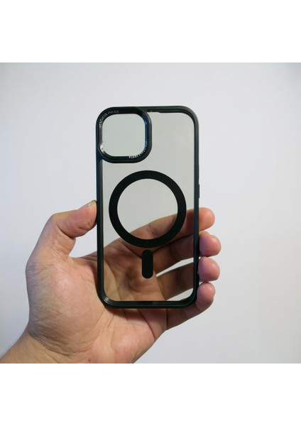Iphone 15 Uyumlu Kılıf Magsafe ve Şeffaf Lens Koruyuculu fırsatları