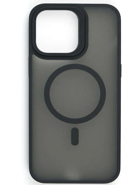Iphone 15 Uyumlu Kılıf Magsafe ve Şeffaf Lens Koruyuculu