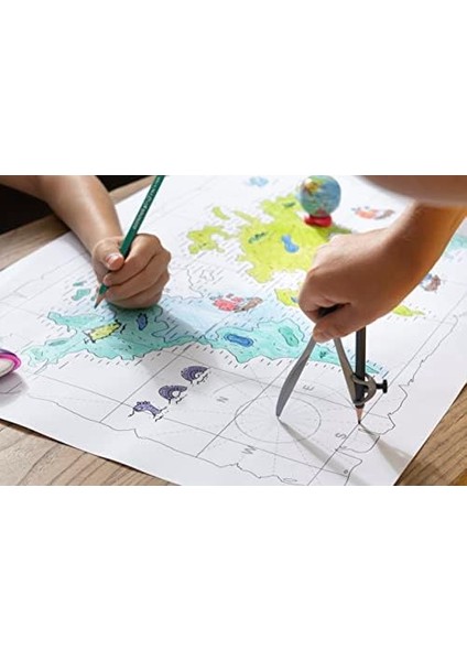 Study Yüzüklü Pergel Gri