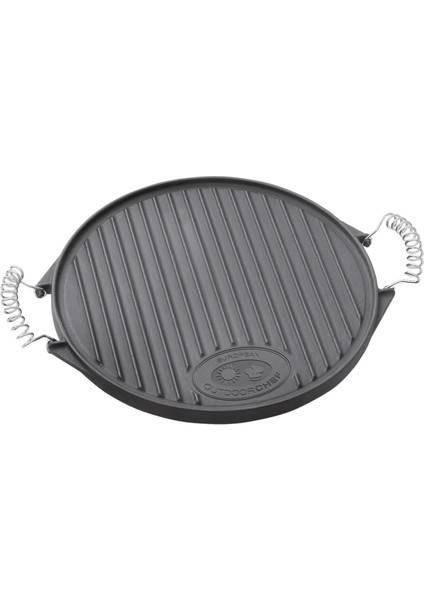 Gurme Döküm Plaka, Barbekü Izgara Plakası, Oluklu ve Düz Izgara Yüzeyi, Optimum Isı Dağılımı, 570-480 Serisi Barbekülerle Uyumlu