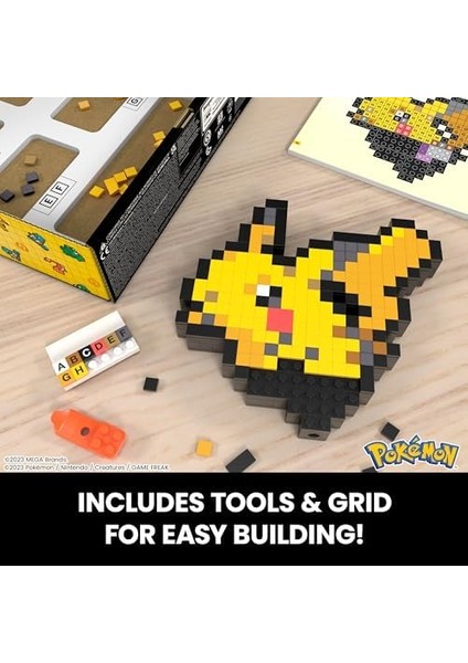 Pokémon Pikachu Pixel Sanatı modelleri