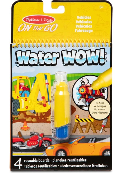 & Doug Water Wow Su ile Boyama Kitabı Araçlar (15375)