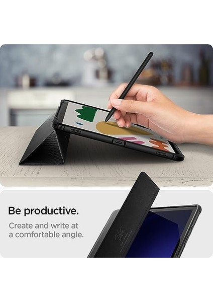Galaxy Tab S9 (2023) Kılıf Rugged Armor Pro Black - ACS06540 modelleri