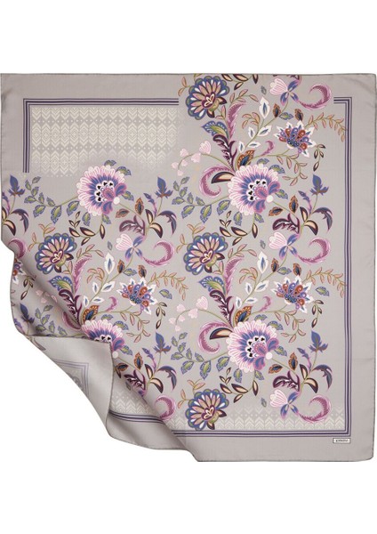 Gümüş Nazenin Tivil Ipek Eşarp
