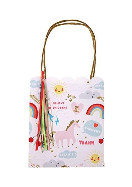 Meri I Believe In Unicorns Party Bags Unicorn Parti Çantaları