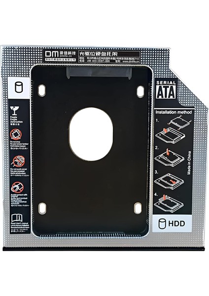 DW127S 12.7mm Sata 3.0 2.5" Inch SSD HDD Laptop Caddy Kızak Kutusu