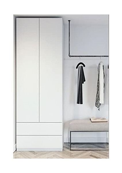 Beyaz Yapışkanlı Folyo 100 cm x 5 mt