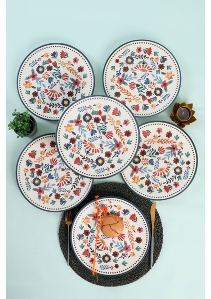 Springtime Servis Tabağı 26 cm 6 Adet indirimleri