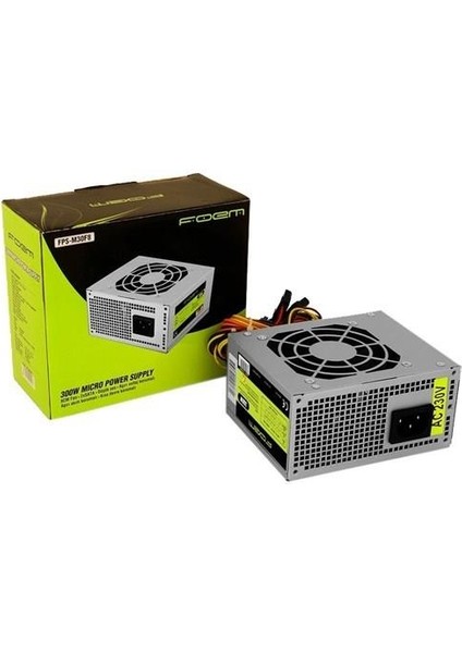 FOEM FPS-M30F8 300W Micro ATX Power Supply