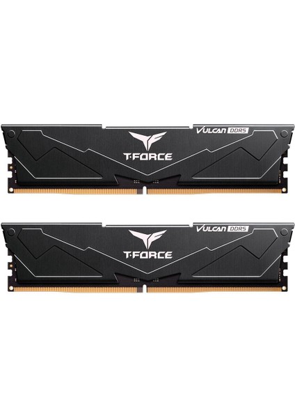 T-Force Vulcan Black 16GB 1X16GB 6000MHZ Ddr5 Gaming Ram (FLBD516G6000HC38J01) fırsatları