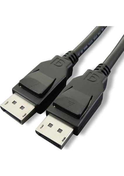 Dp 1.2 Vesa Sertifikalı Displayport Kablo 4k@60hz, 2k@165hz, 1080p@240hz, 1080p@165hz, 1080p@144hz - 1.8m (ENTDP1218)