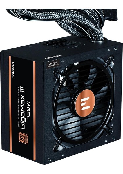 ZM750-GV3 (GigaMaxIII 750W) +80 Plus Bronze Gen5 Yüksek koruma Devre Tasarımı Güç Kaynağı modelleri