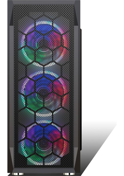 Hıper Zoe Gamıng Raınbow Mıd Atx Kasa 500W indirimleri