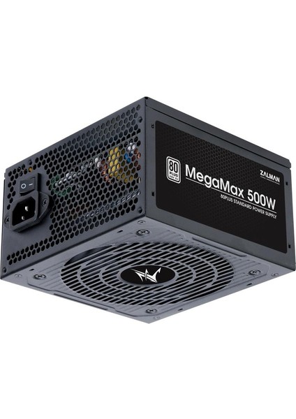 ZM500-TXIIMEGA Max 500W 120 mm Fanlı +80 Plus Güç Kaynağı