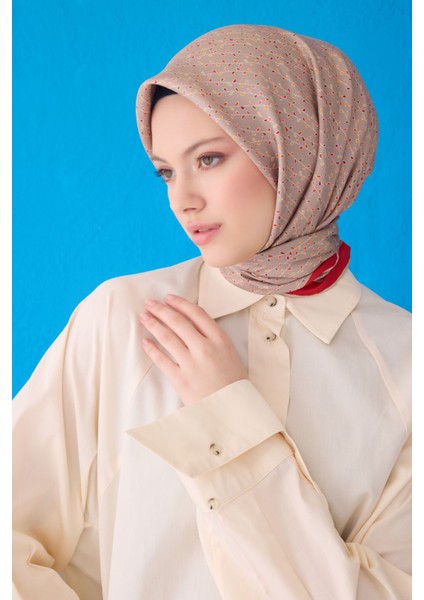 Saf Ipek Eşarp 4128D (Twill)-35