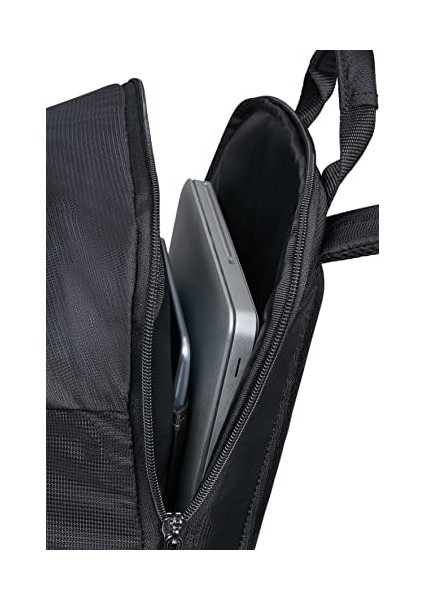 KI3-09-003 14.1" Network 4 Notebook Sırt Çantası, 15.5 L, Ayarlanabilir Askı, Şişe Tutacağı, ‎üniseks, Yetişkin, Siyah