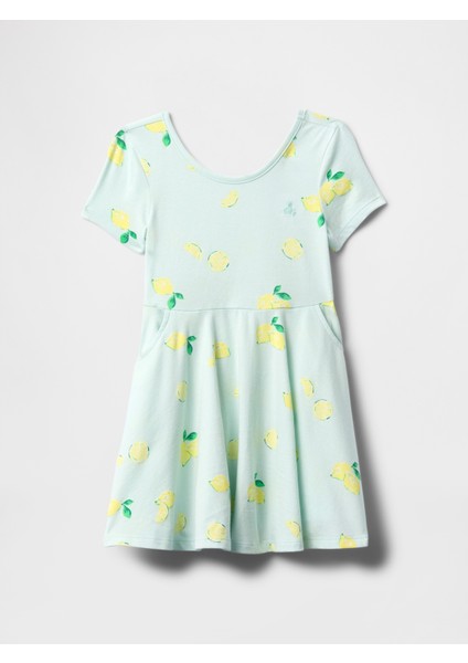Kız Bebek Limon Desenli Mix & Match Twirl Elbise modelleri