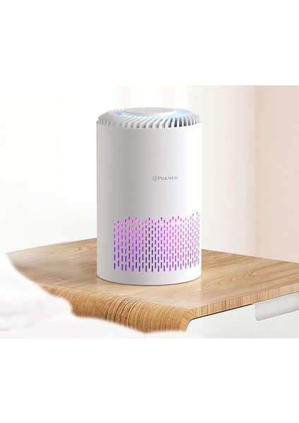 Pure Compact Hava Temizleme Cihazı, Aromaterapi, Yedek Hepa Filtre Hediyeli