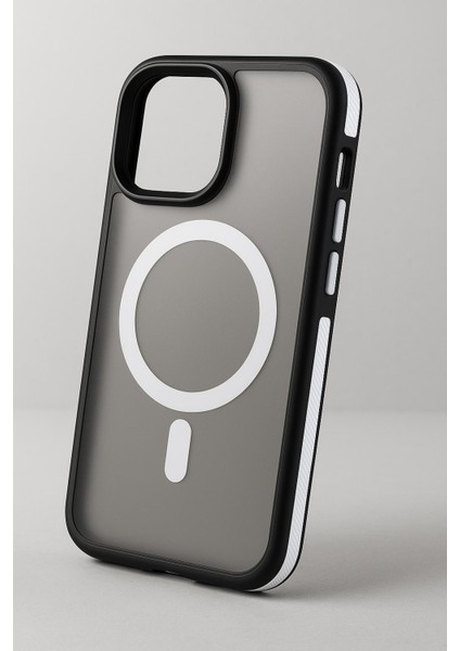 Apple Iphone 11 Pro Max Kılıf Mat Magsafe Şarj Özellikli Darbe Önleyici Hassas Buton Yumuşak Kenar