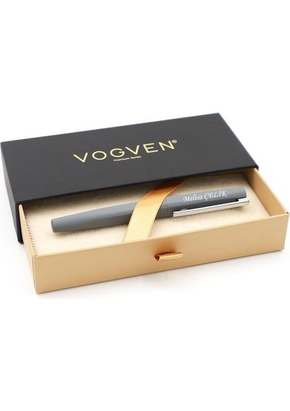 Vogven Marka Mat Renk Rubber Gövde Roller Kalem