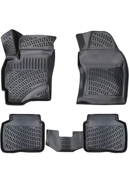 Ford Mondeo 3D Siyah Havuzlu Paspas 2000 ve 2007