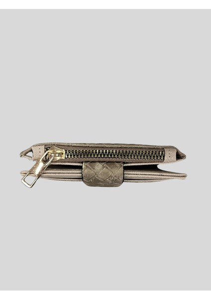 Örgü Desenli Fermuarlı Kartlıklı Cüzdan fırsatları