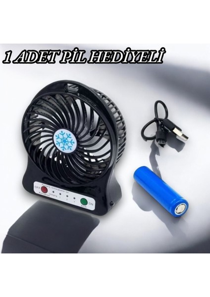 Renkli ve Taşınabilir USB Şarjlı Hafif Mini Fan, Sessiz ve Güçlü Performans Sağlar.