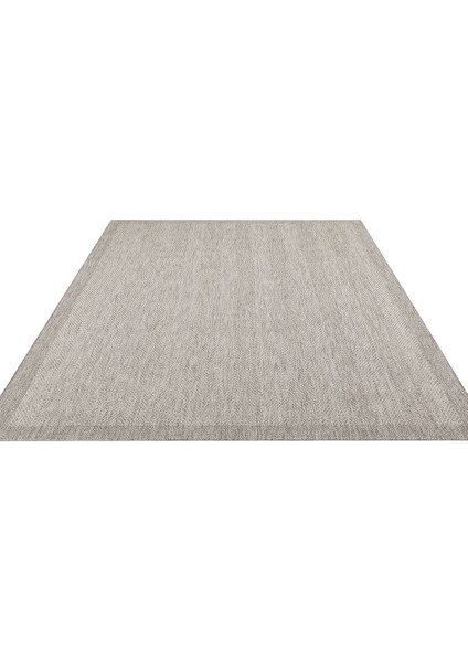 Mono Mno 02 Grey Gri Kaymaz Tabanlı Kilim