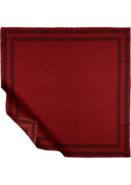 Ipekevi Twill Ipek Eşarp - Çizgili Signature - Kırmızı fiyatları