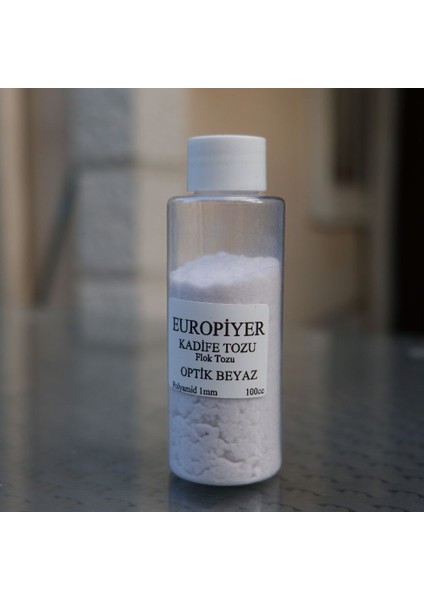 Optik Beyaz Kadife Tozu (Flok Tozu)