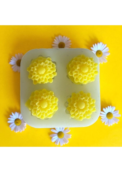 Nar Çiçeği Mini Silikon Kalıp
