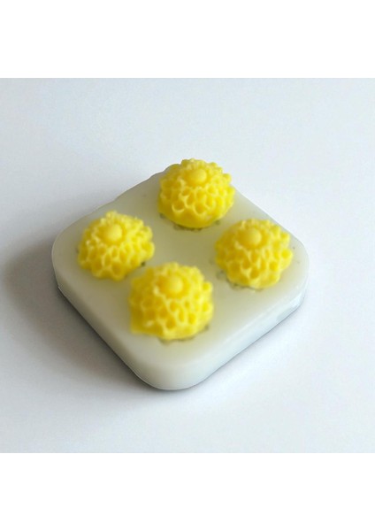 Nar Çiçeği Mini Silikon Kalıp fırsatları