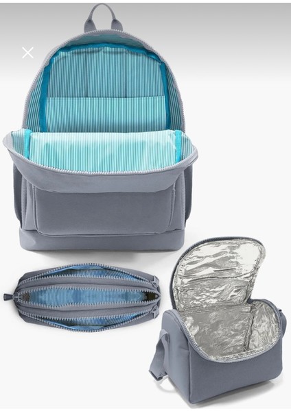 Lacivert Unicorn Desenli Okul Çanta Seti - Kız Çocuk fırsatları