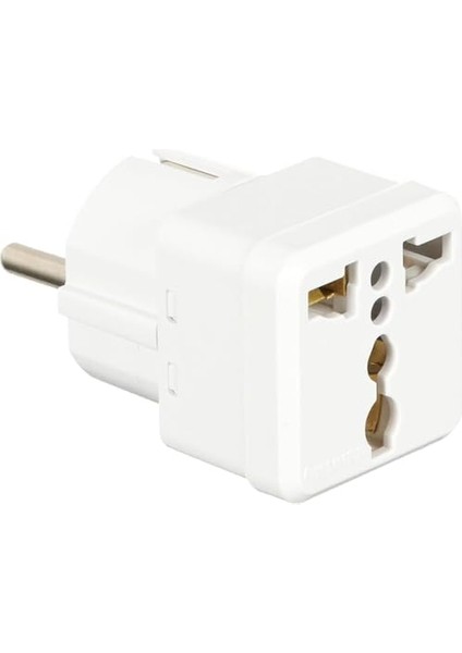 Home Evrensel Adaptör Seyahat Fişi Beyaz Ab Normu - 250V Ac 10~16A Ingiliz ve Amerikan Fiş Dönüştürücü Priz Adaptör