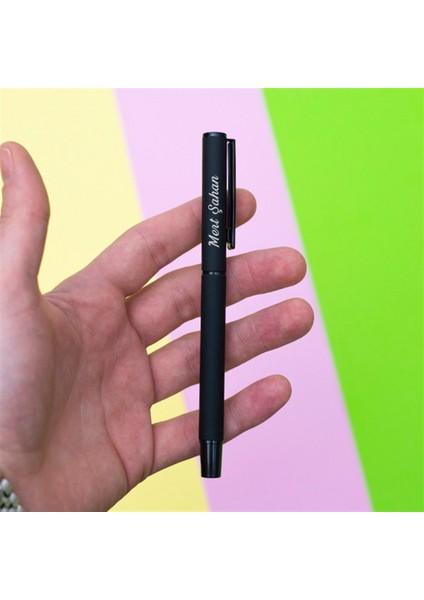 Kişiye Özel Karton Kutulu Metal Roller Kalem - Renk Seçenekli fiyatları