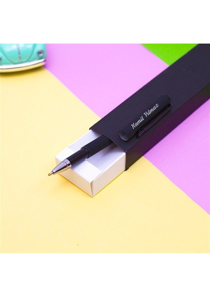 Kişiye Özel Karton Kutulu Metal Roller Kalem - Renk Seçenekli modelleri