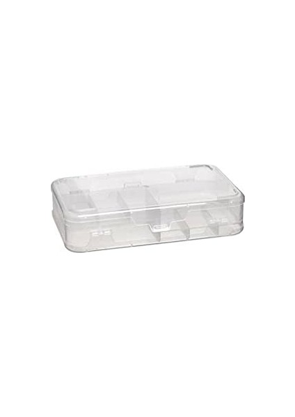Şeffaf Plastik Bölmeli Çift Taraflı Hobi Dikiş Iğne Kutusu Düzenleyici Arduino Balıkçı Malzeme Saklama Organizer (1 Adet) fiyatları