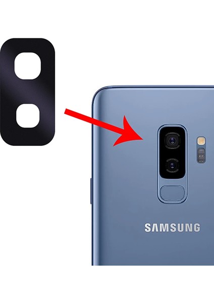 Sm Galaxy S9+ Plus Için Kamera Lens Kapak CAM-(5775) - MRK1342-7413