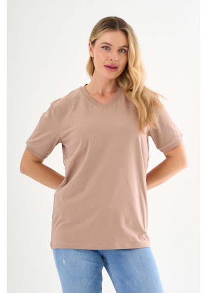 Pierre Cardin V Yaka Basic T-Shirt modelleri