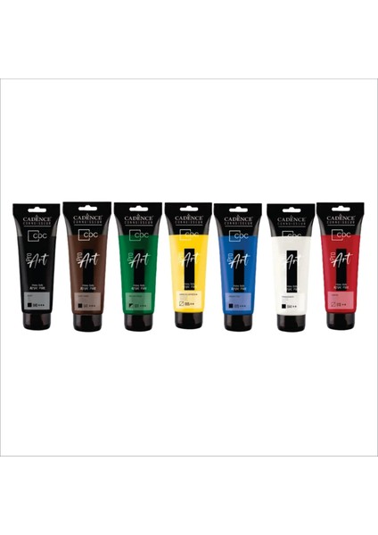 Akrilik Boya Seti 7 Fırça Tuval Palet Şovale modelleri