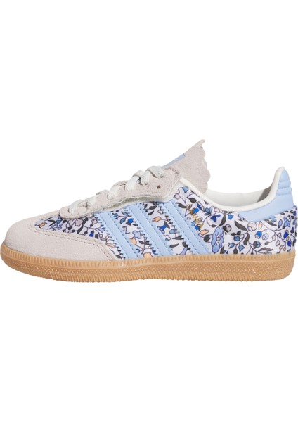 Originals JP8079 Samba Og x Liberty London Comfort Closure Elastic Lace Shoes Kids fiyatları
