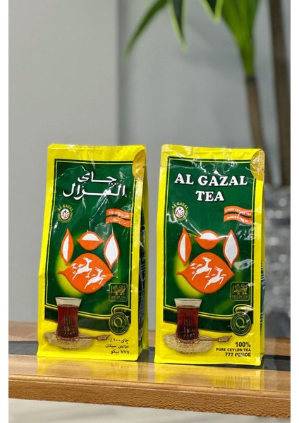 Al Gazal Tea 6 Adet 400 Gr'lık Ithal Çay ( %100 Pure Seylan 777 Pekoe )