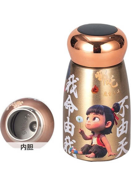 Nezha Sevimli Termal Kupa Yüksek Değerli Taşınabilir Termal Kupa (Yurt Dışından)