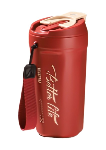 304 Çift Katmanlı Paslanmaz Çelik Yalıtım Fincanı Yüksek Değerli Araba Kahve Fincanı Günlük Fincan ile Taşınabilir (Yurt Dışından)